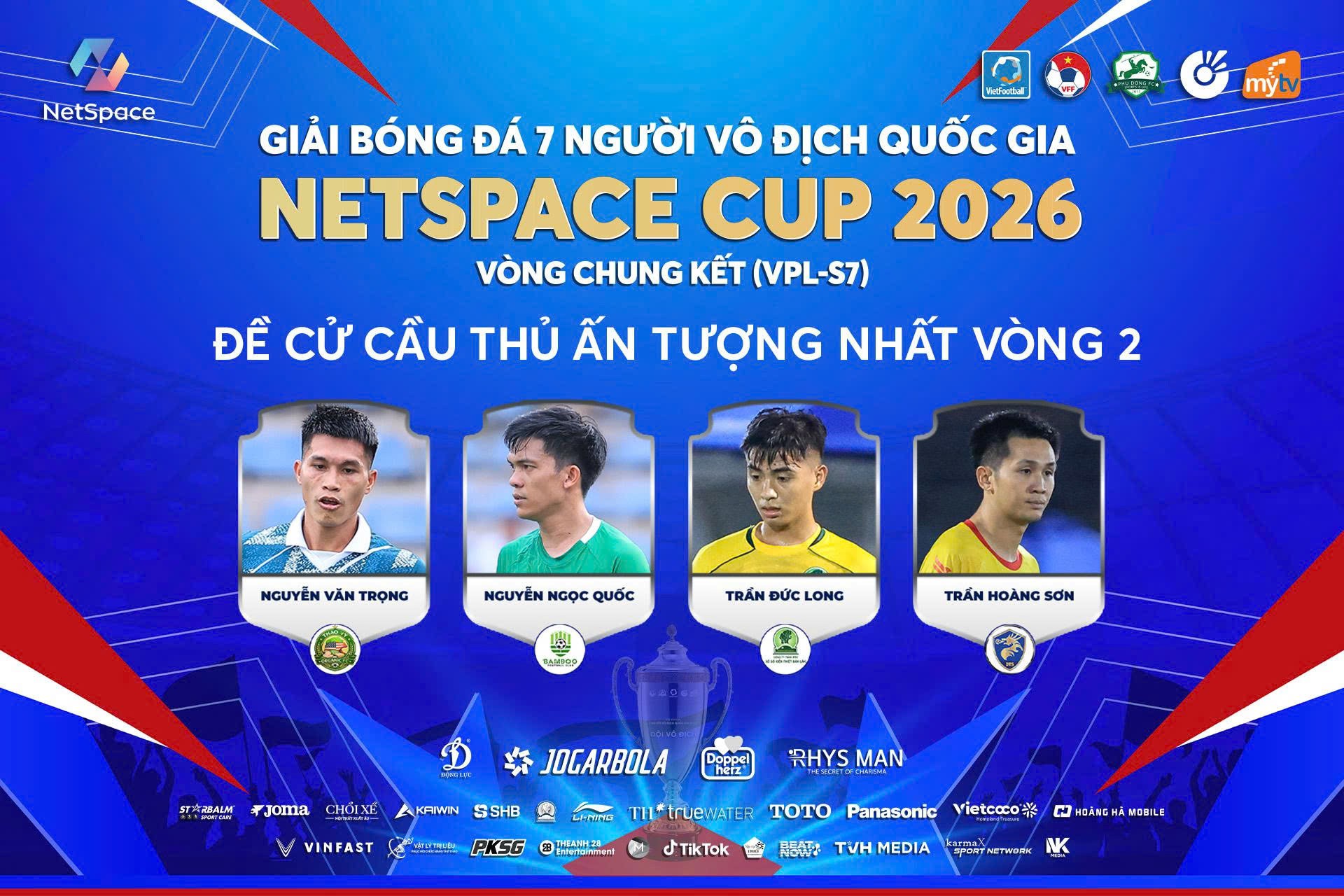 Bình chọn cầu thủ ấn tượng vòng 2 VCK (VPL-S7)